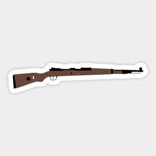 Kar98k Karabiner 98 kurz historical German weapon Sticker